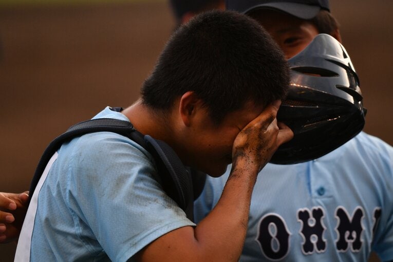 【コマ送りで見る】第100回大会、語り継がれる甲子園の名場面「９回無死満塁から２ランスクイズの決定的瞬間を振り返る　©Hideki Sugiyama