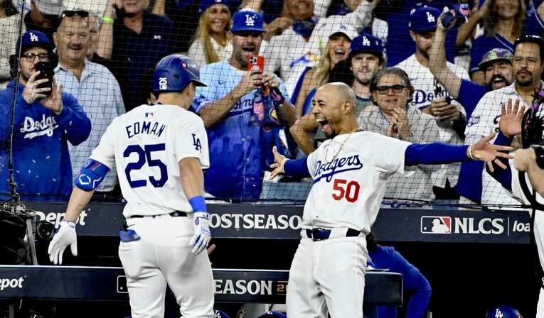 PSで好調だったエドマンとベッツが「大谷の後ろ」でどんな仕事をするか　©Getty Images