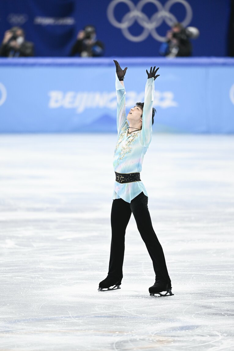 北京五輪フリー『天と地と』　©Asami Enomoto/JMPA