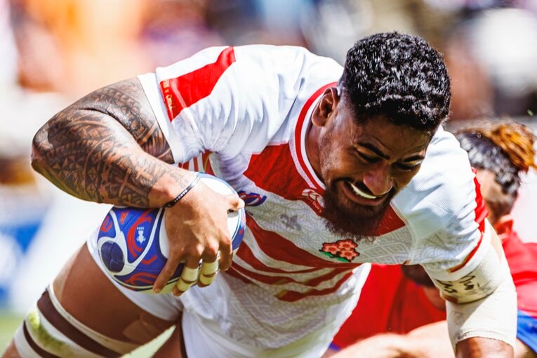 ファカタヴァの今大会の日本代表初トライ【2枚目／全2枚】　©Kiichi Matsumoto