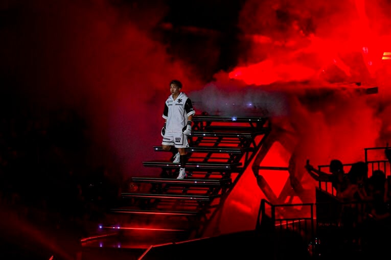 井上尚弥vs.ムロジョン・アフマダリエフ。9月14日、IGアリーナ　©Takuya Sugiyama