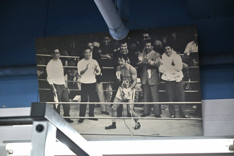 現役時代の輪島功一（複写）