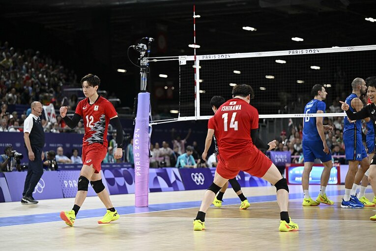 パリ五輪・準々決勝イタリア戦 ／ photograph by Asami Enomoto/JMPA