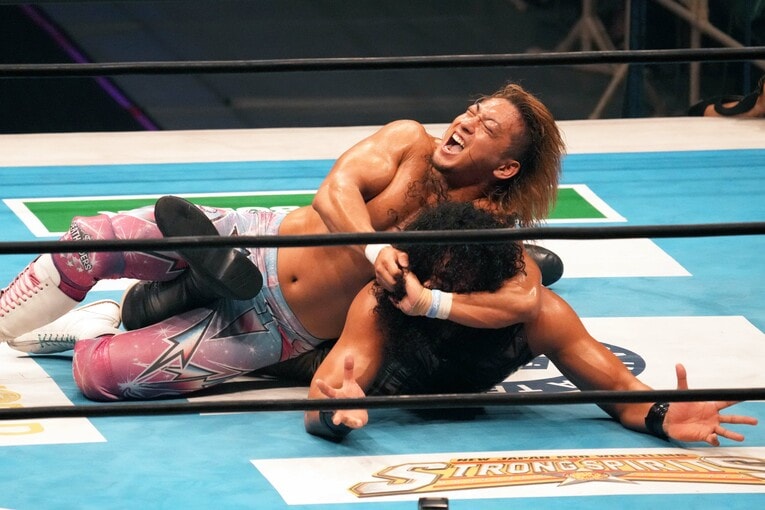 海野翔太はヒクレオをSTFで捕える