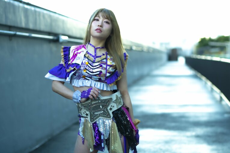 “宇宙一かわいい”スターダム王者・中野たむが“唯一無二”である理由「誰よりも呪われて、誰よりも狂って」《特別グラビア》(8)