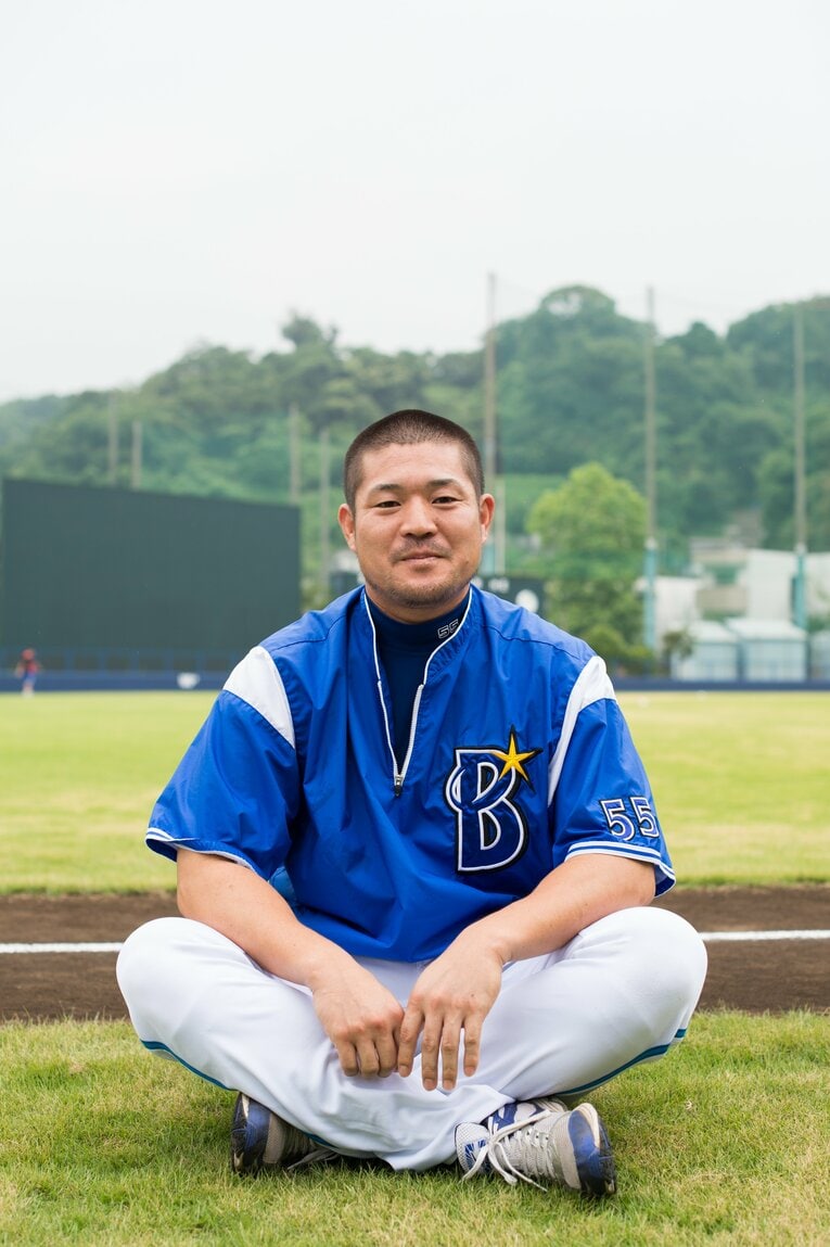 西武から移籍してきてパンチ力ある打撃で代打の切り札となった人気者「ゴメス」こと後藤武敏　©Nanae Suzuki