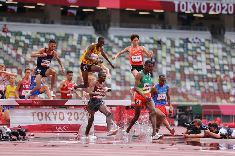 東京五輪では3000ｍ障害で7位入賞を果たした三浦。駅伝ファンにも馴染みの深い選手　©JMPA