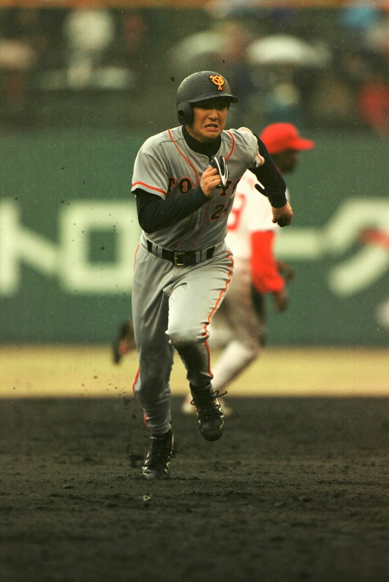 巨人時代の高橋由伸　©Sports Graphic Number