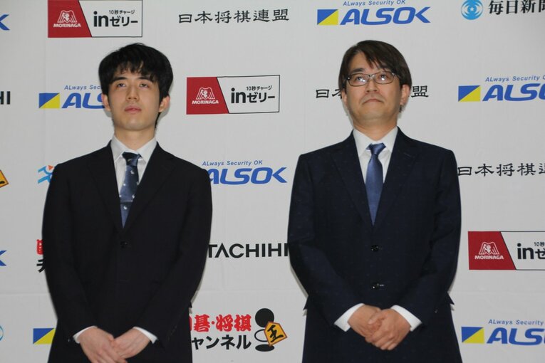 王将戦第1局前日の様子　©NumberWeb