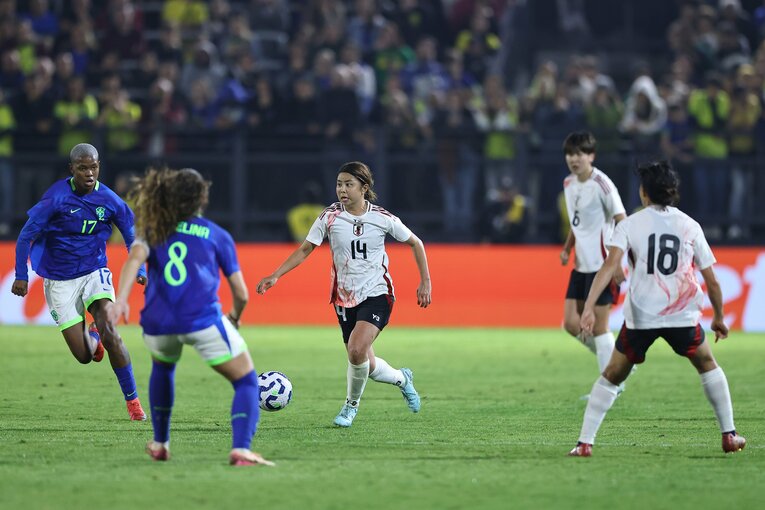 なでしこジャパンのブラジル遠征　©JFA