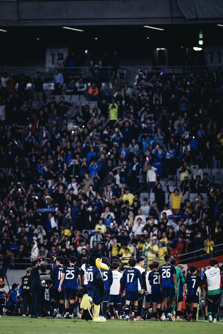 【計30枚超：“テレビに映らない”日本代表ブラジル戦歴史的初勝利】…写真はまだまだ続きます　©Kiichi Matsumoto