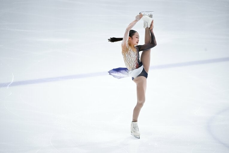 木下グループ杯、島田麻央のSP演技　©️Asami Enomoto