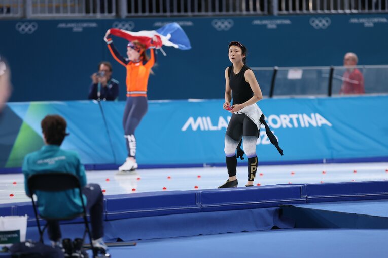 2026年ミラノ五輪の高木美帆　©Kaoru Watanabe/JMPA