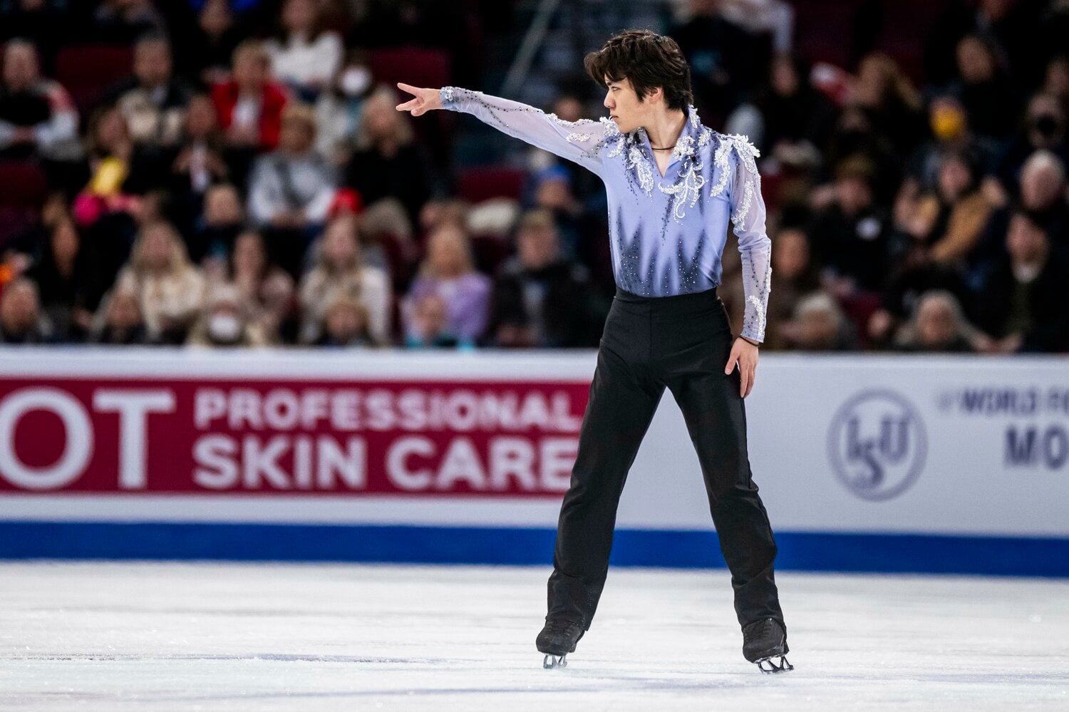 首位に立ったSPの演技　©Getty Images