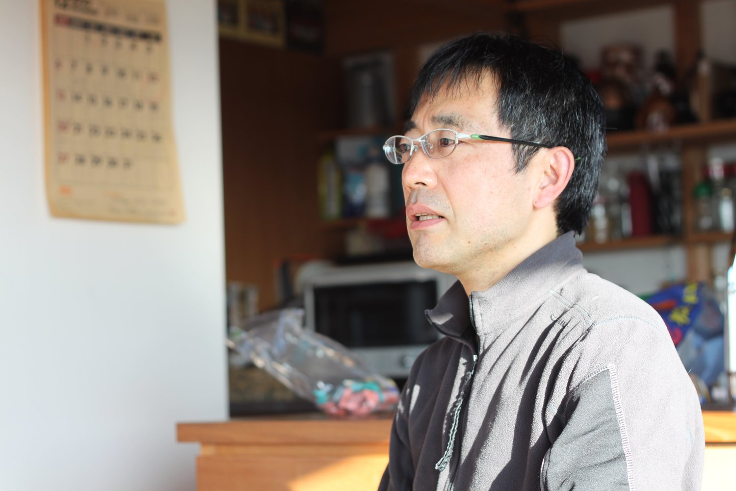 福岡の栗秋の自宅で話を聞いた　©Kei Nakamura