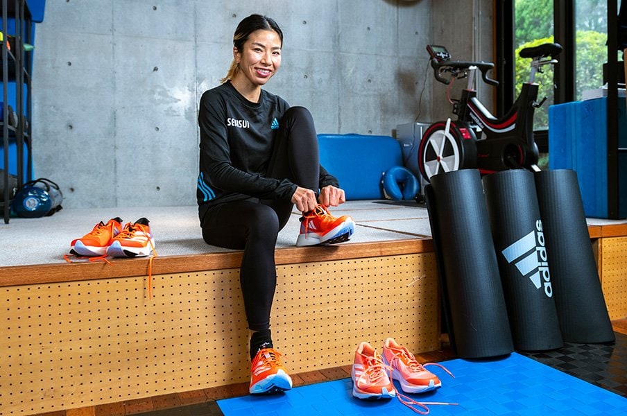 女子マラソン日本歴代2位の新谷仁美が語る「シューズの性能を生かすために必要なものとは？」＜Number Web＞ photograph by Takuya Sugiyama