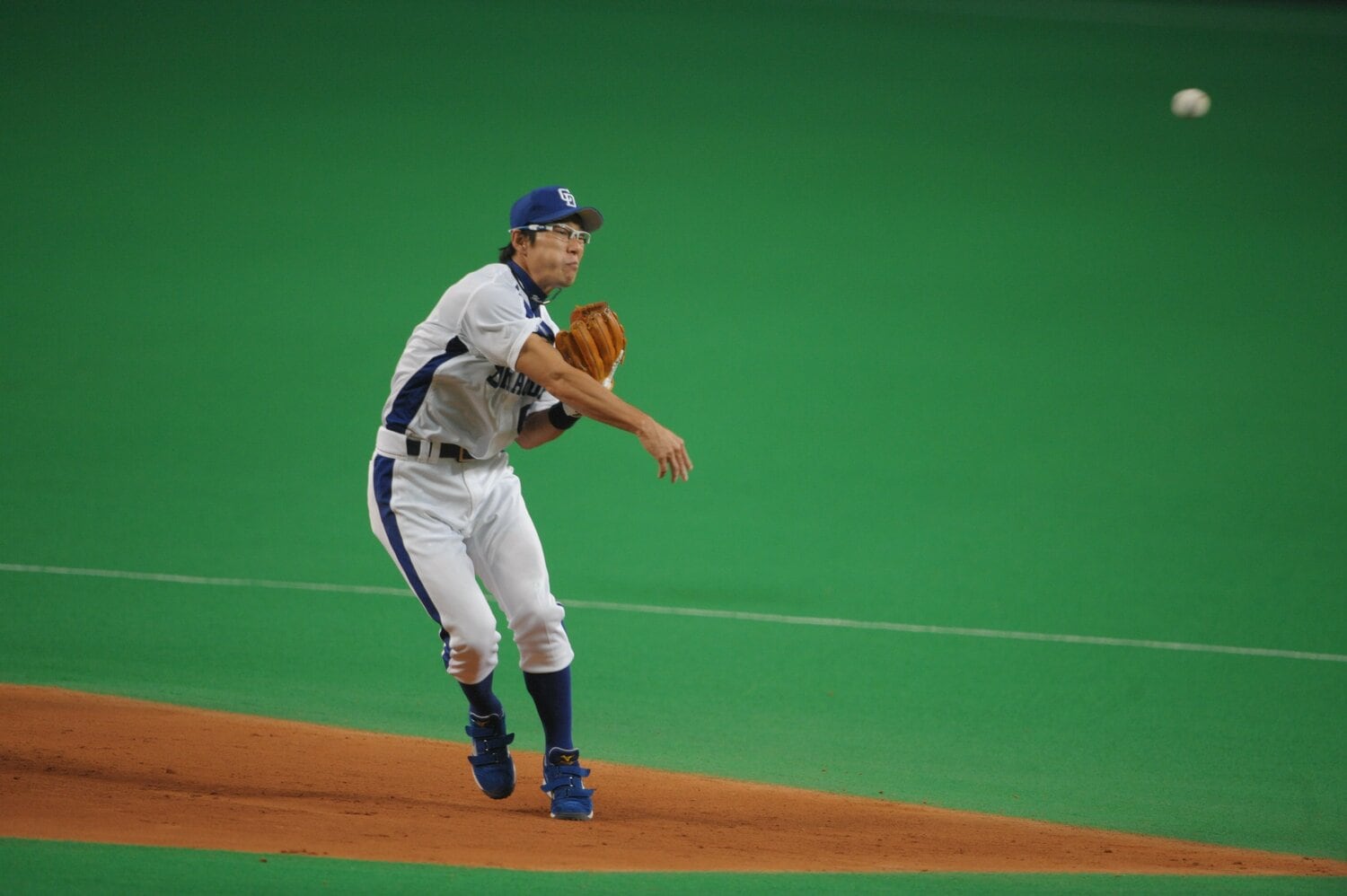 現役時代は守備の名手。荒木との二遊間の「アライバ」コンビが人気を博した ©︎Naoya Sanuki