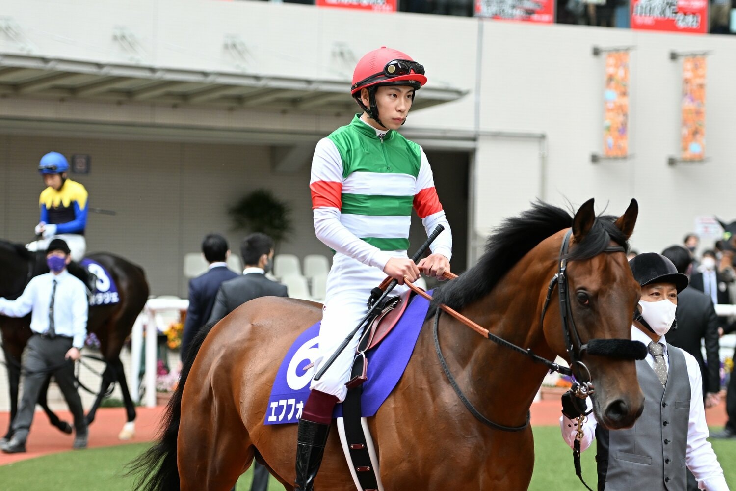 有馬記念を制し2021年の年度代表馬に輝いたエフフォーリアだが、2022年は苦戦が続いている　©Keiji Ishikawa