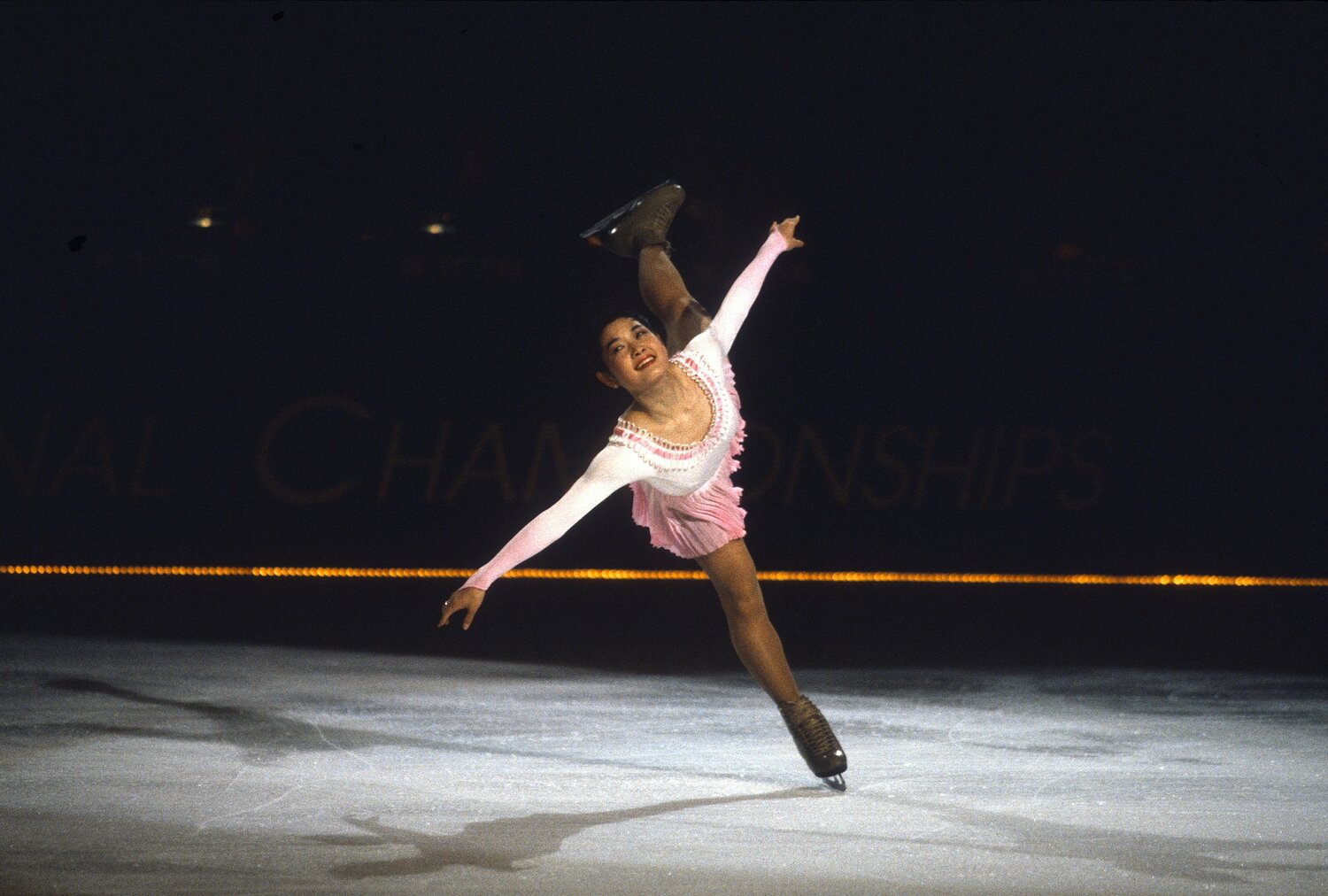 アイスショーに出演した佐藤有香さん（1995年撮影）　©Getty Images