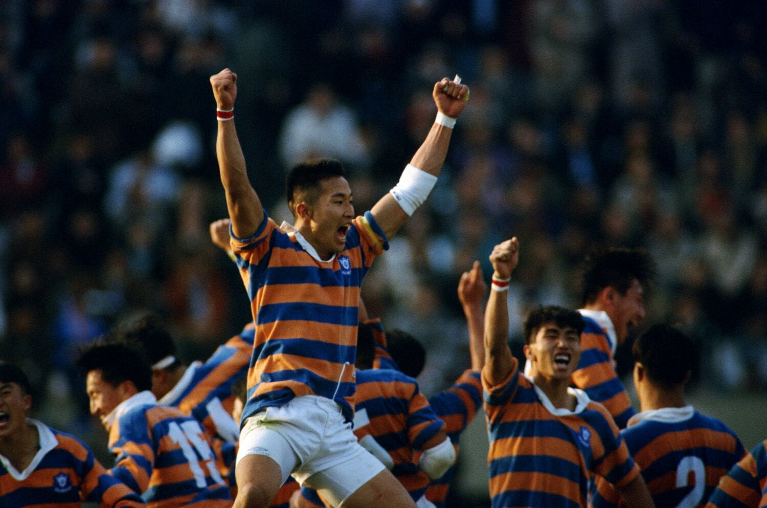 1992年の大学選手権優勝に貢献した法政大・伊藤剛臣 ©︎Jun Tsukida/AFLO SPORT