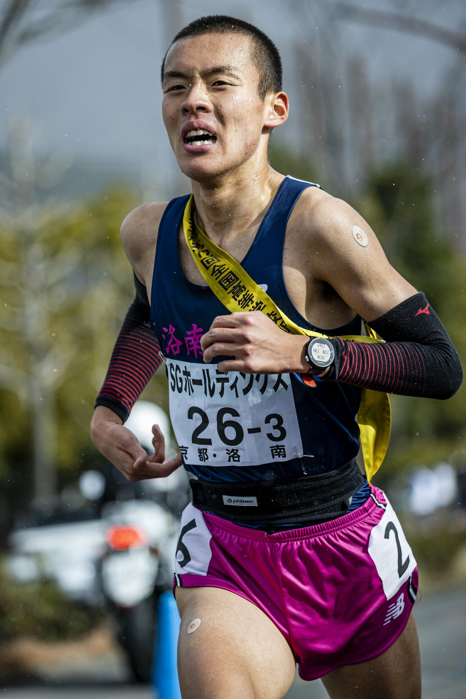 今年度のアスレティックス・アワード新人賞にも選ばれた逸材　©AFLO