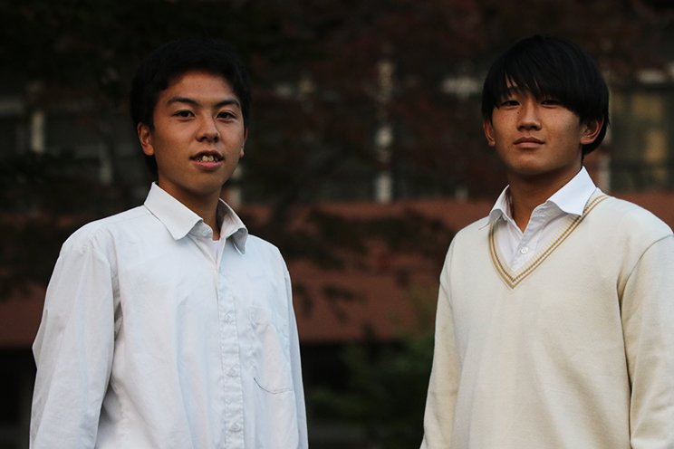 大きな期待を背負って鹿島に入団する小川と須藤 ©︎Takahito Ando