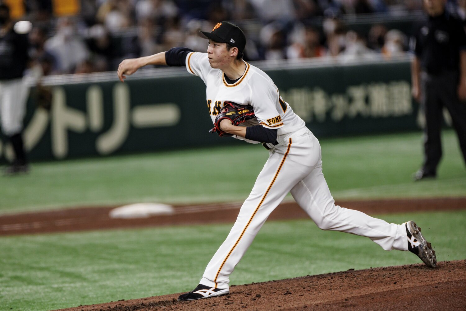 最多奪三振が確実な戸郷。最多勝も獲得なるか　©Kiichi Matsumoto