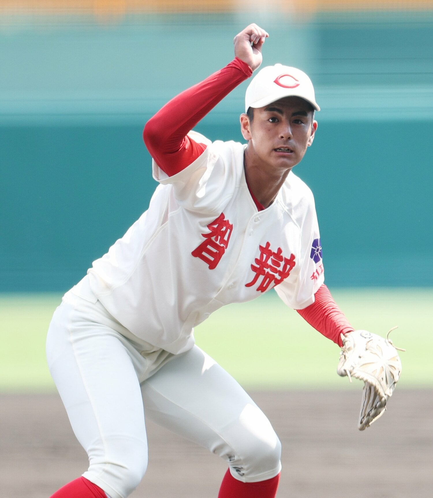 智弁和歌山高校時代は甲子園でも活躍した武元　©JIJI PRESS