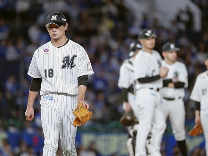 熾烈なCS争いの中、二軍で調整……。ロッテ涌井秀章は、また甦る？＜Number Web＞ photograph by Kyodo News