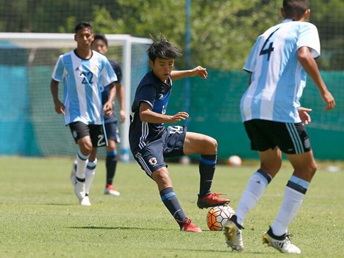日本サッカー界を表す文字は「U」。UNDER、UCHIDA、そしてUPSET。<Number Web> photograph by AFLO
