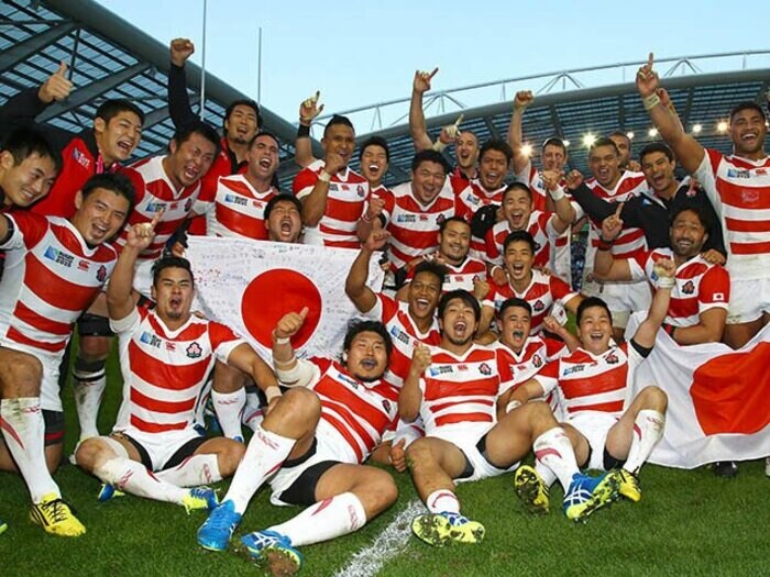 「最初の10分間で勝利を確信した」岩渕GMが分析、南ア戦の歴史的勝利。<Number Web> photograph by Getty Images