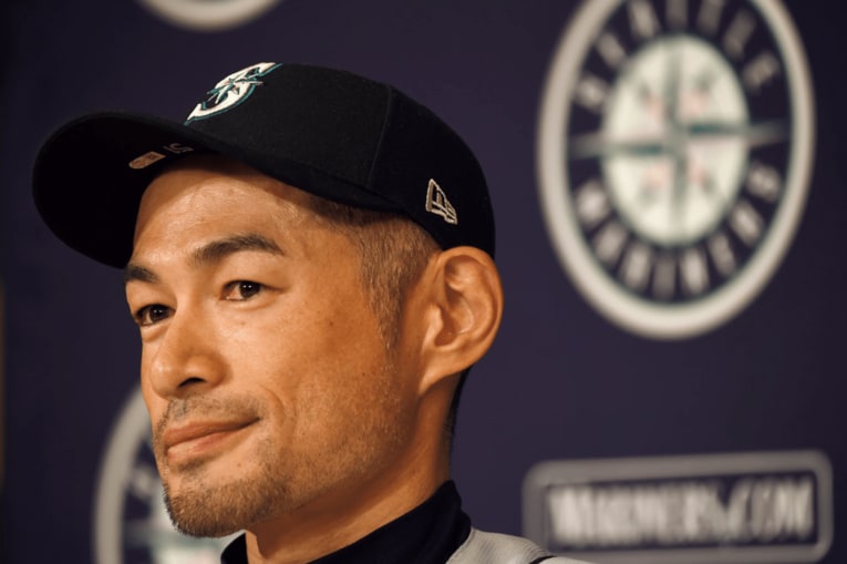 2019年3月21日の引退会見では、メジャーリーグの野球に対して警鐘を鳴らした　©Naoya Sanuki