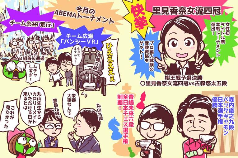 22年5月の将棋ハイライト　©Junsei Chida