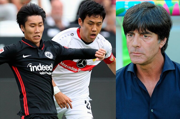 鎌田大地や遠藤航らブンデスリーガで活躍する選手は多いが、レーブ氏らドイツ国内の識者も情報を得ていると言える　©Getty Images/JMPA