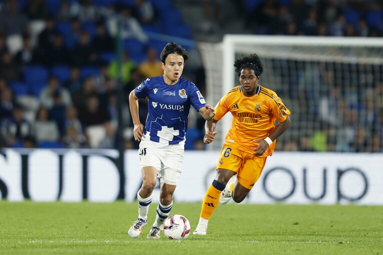 ブラジルの神童、エンドリックとも　©Daisuke Nakashima