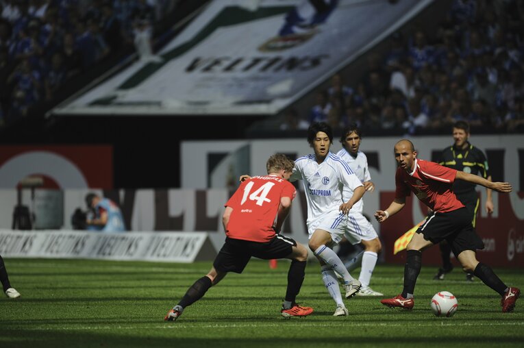 ラウールと内田がシャルケでプレーしていた頃©Takuya Sugiyama