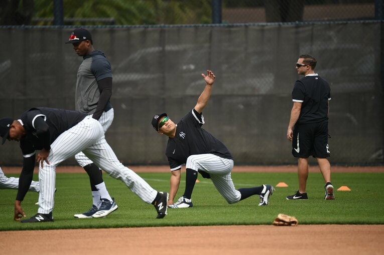 ヤンキース時代の田中将大　©︎Naoya Sanuki