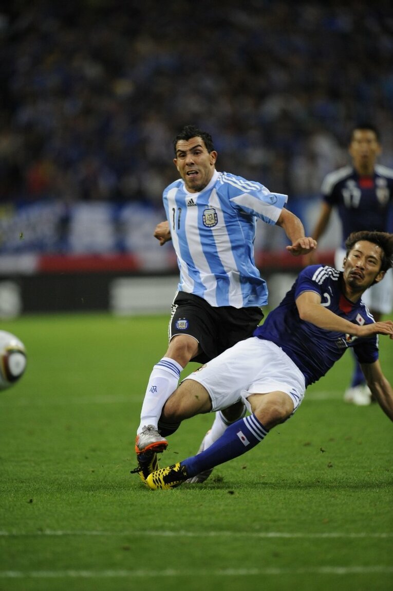 2010年のテベス　©Takuya Sugiyama