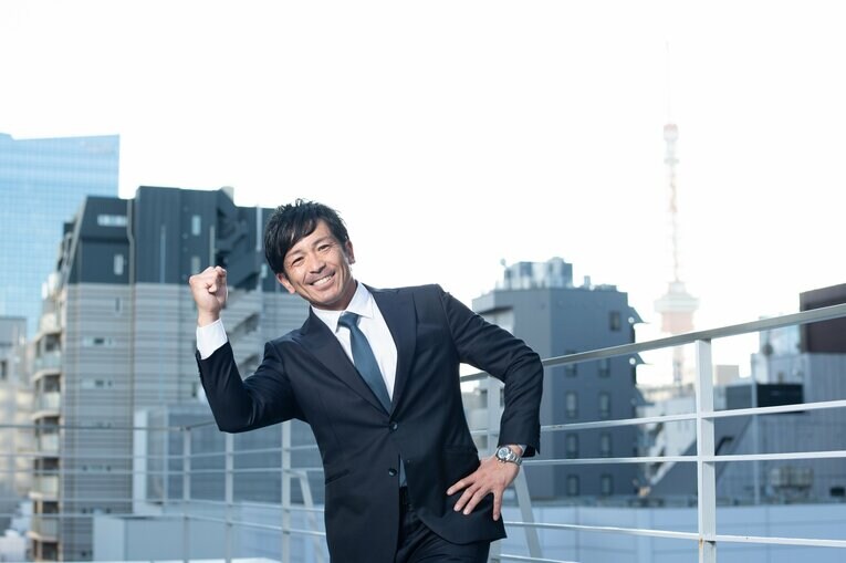 松田宣浩のインタビュー「後」カット　©Miki Fukano