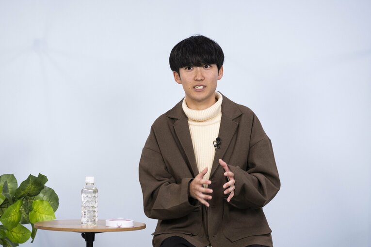 この4月から入社した佐藤一世　©Tomosuke Imai