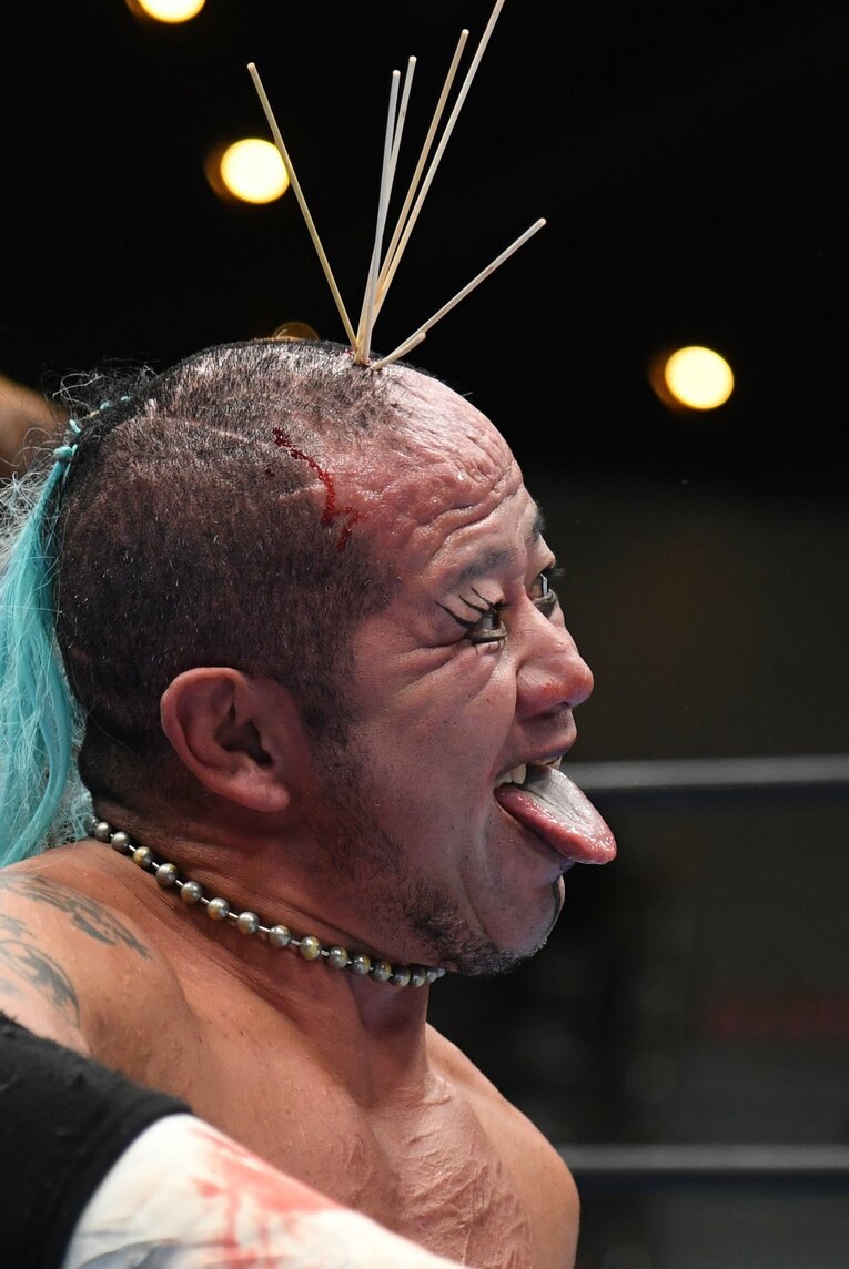 鈴木みのる、DOUKI vs. 葛西純、本間朋晃