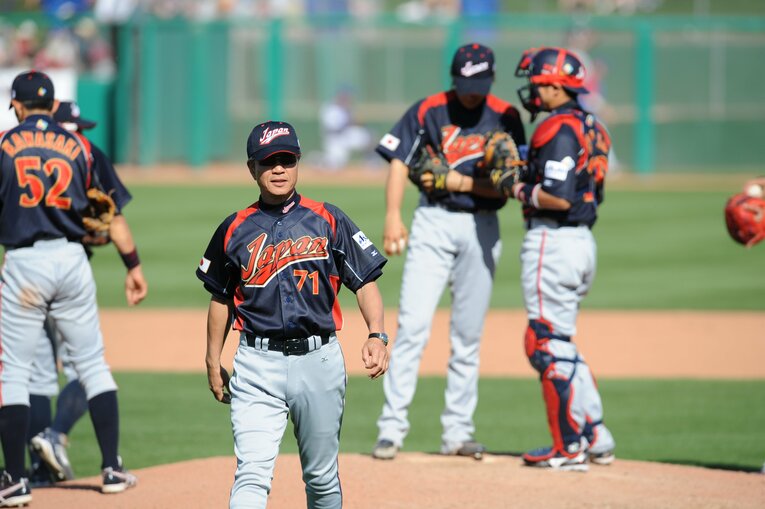 山田久志コーチ　©︎Naoya Sanuki