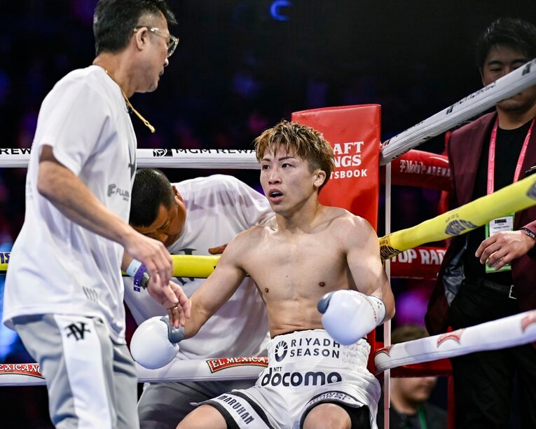 2ラウンド直後　©Hiroaki Finito Yamaguchi