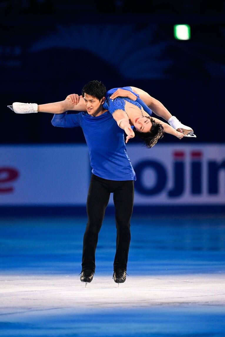 NHK杯のエキシビション　©Asami Enomoto