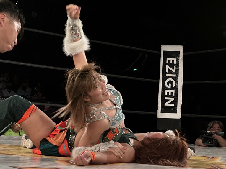 マリーゴールドの女子プロレスラー・桜井麻衣　©Norihiro Hashimoto