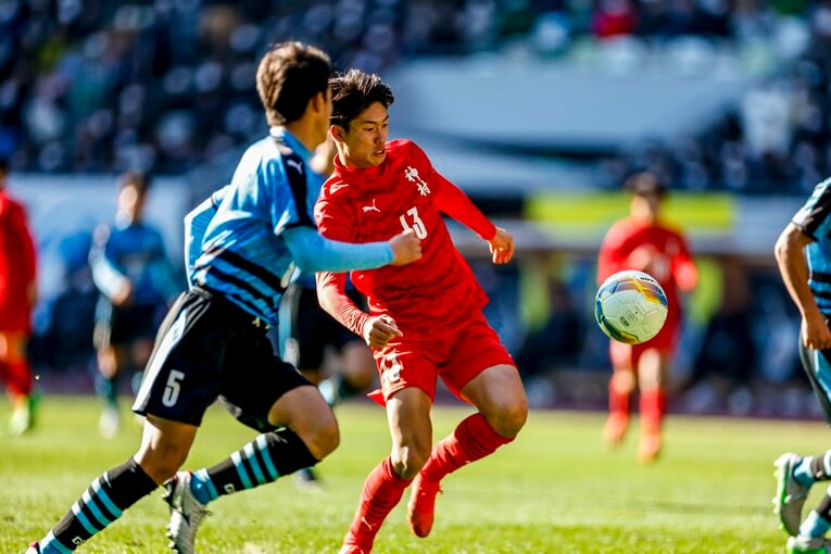 神村学園・福田師王　©︎Kiichi Matsumoto