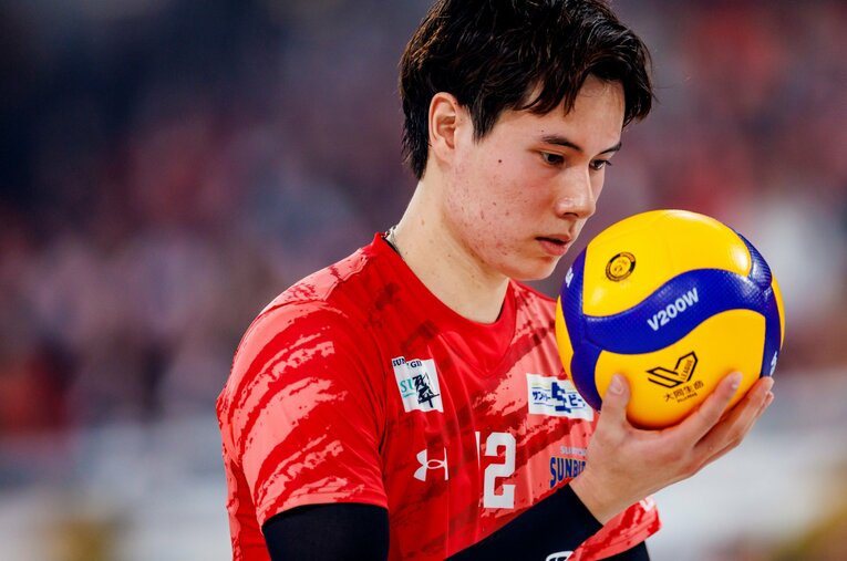 高橋藍（2024年撮影）©︎Kiichi Matsumoto