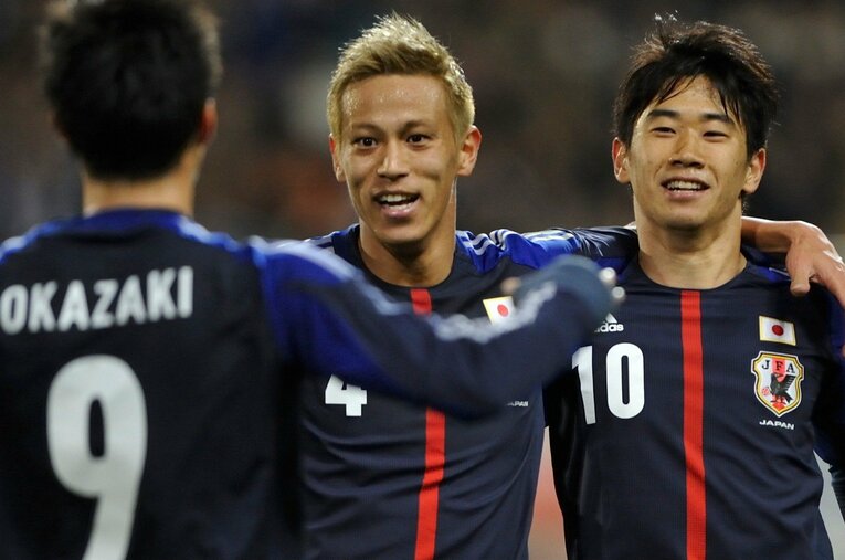 2010年代の日本代表を引っ張り続けた本田圭佑と香川真司。オシムが当時語っていた率直な評価とは ／ photograph by Takuya Sugiyama
