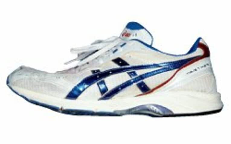 長谷川穂積さんがはいているシューズ
「アシックスのターサーをずっとはいてます。ジムワークでも愛用しています」