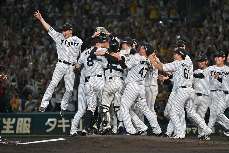 攻守に盤石な布陣を築く阪神だが、じつは二軍にも将来が楽しみな素材が多くそろう　©︎Hideki Sugiyama